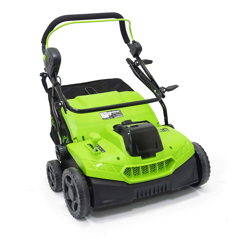 Greenworks 40V Cordless Lawn Scarifier and Dethatcher Tool Only Image 8