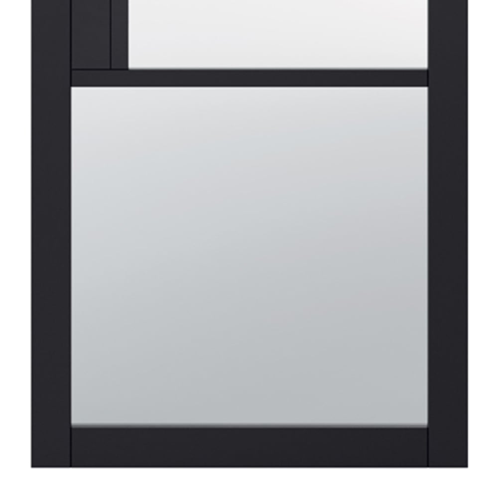 LPD Tribeca 3L Clear Glazed Internal Door Black 1981 x 762mm Image 3