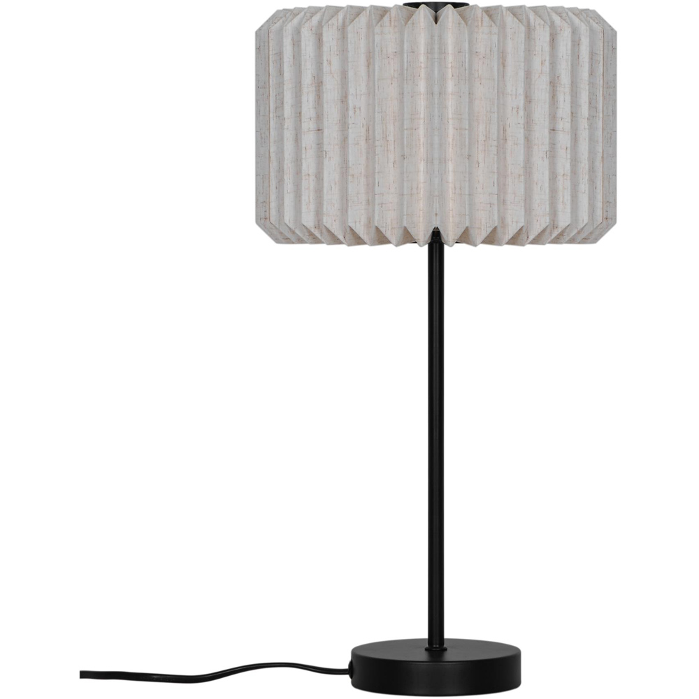 Nordlux Vivienne Black Pleated Table Light Image 4