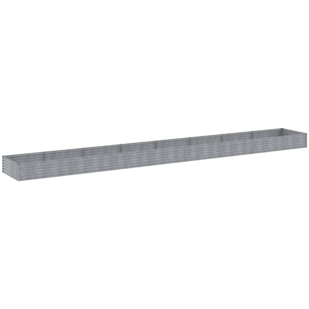 vidaXL Brown Corten Steel Raised Garden Bed 770 x 100 x 36cm Image 4