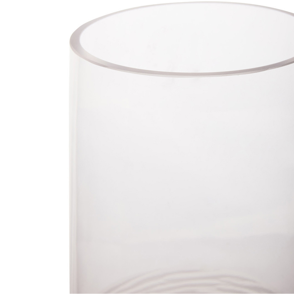 Premier Housewares Caila Clear Glass Vase Small Image 3