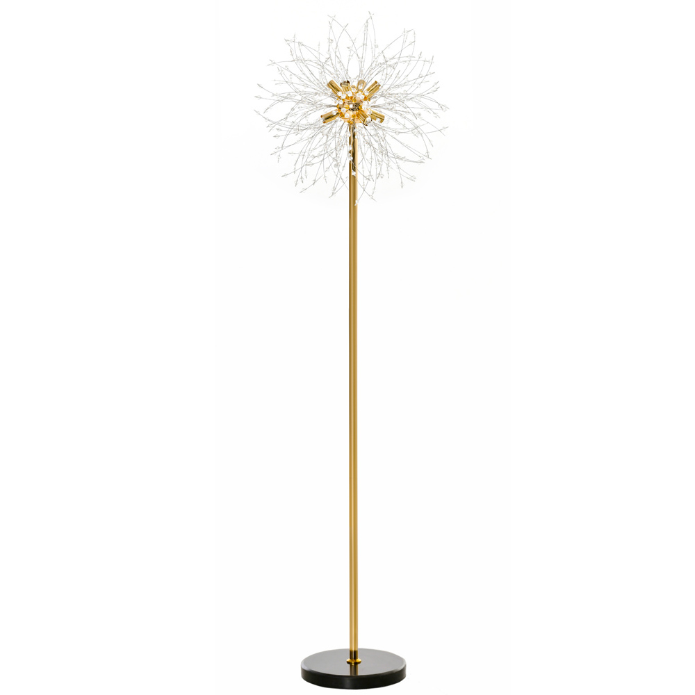 HOMCOM Dandelion Tall Floor Lamp Image 1