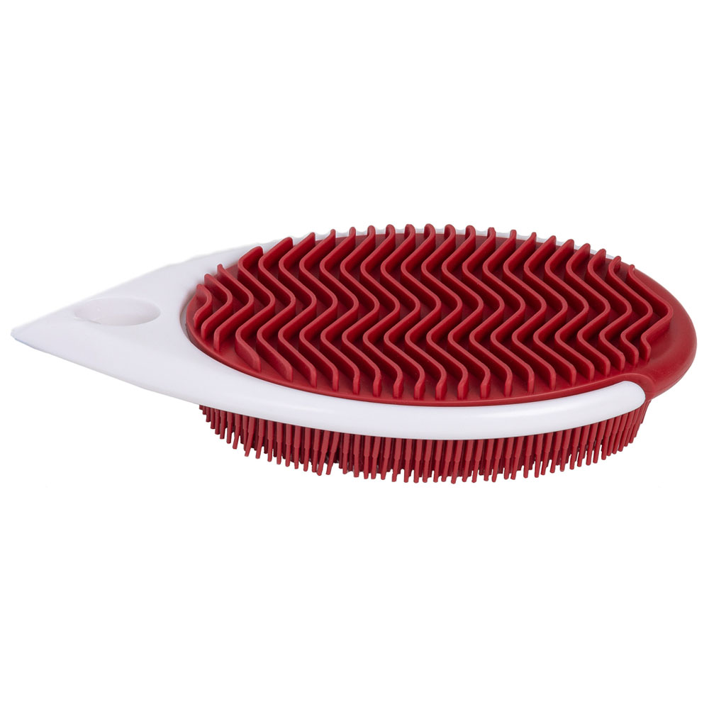 Wilko Double Sided Silicone Scrubbing Brush   Image 1