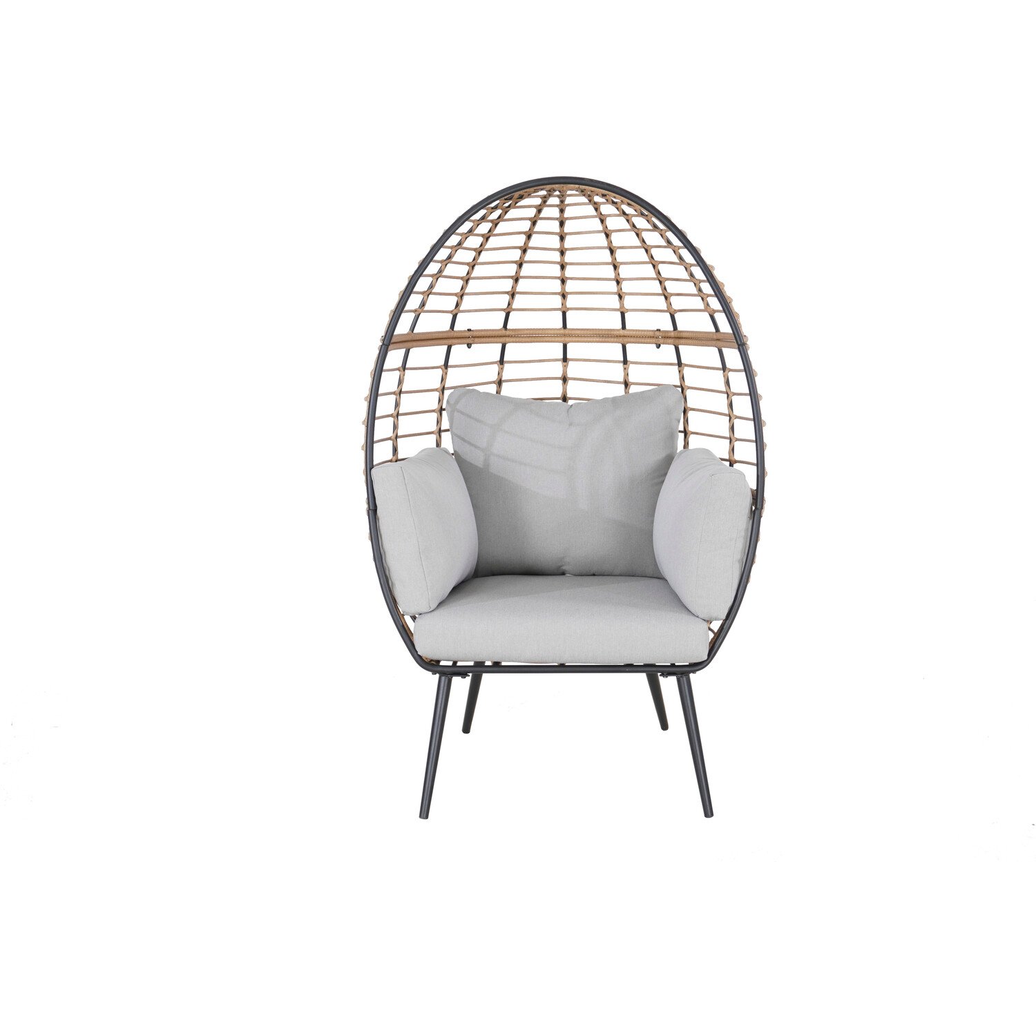 Odette Grey Egg Chair Image 3