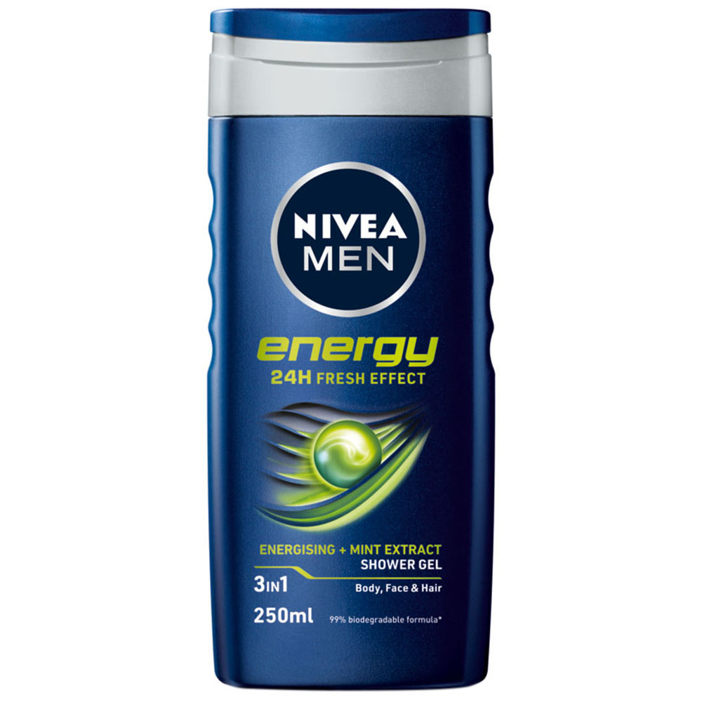 Nivea Men Energy Shower Gel 250ml Image 1