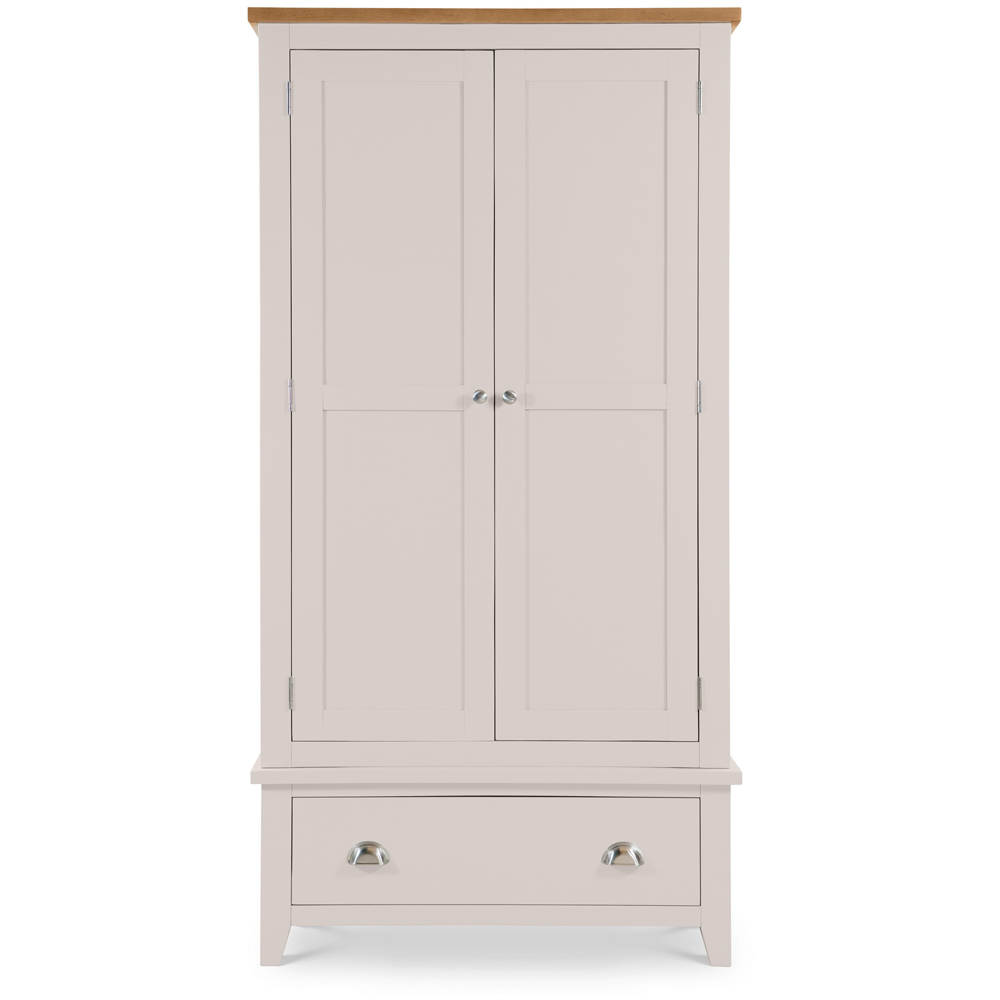Julian Bowen Richmond 2 Door Single Drawer Wardrobe Image 3
