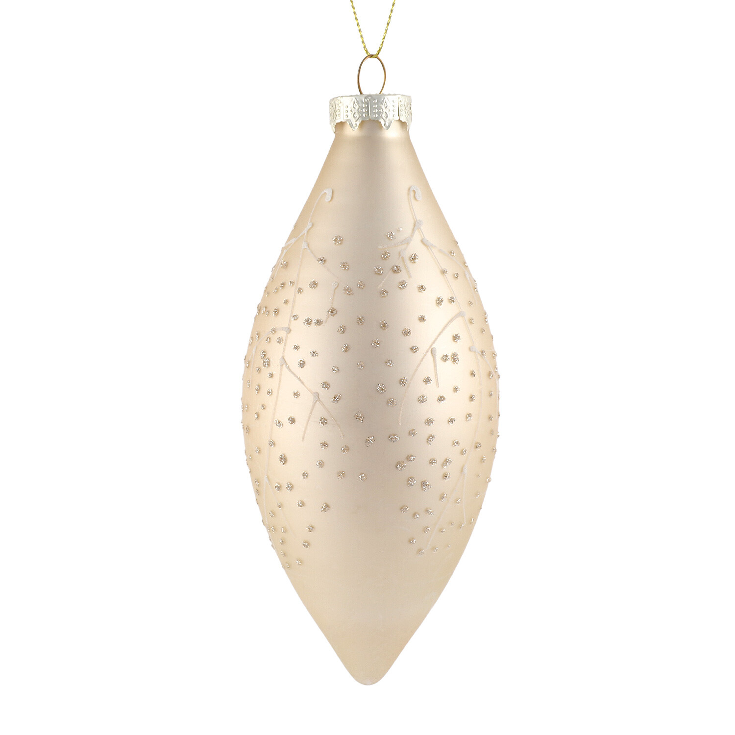 Champagne Gold Glitter Droplet - Gold Image 1
