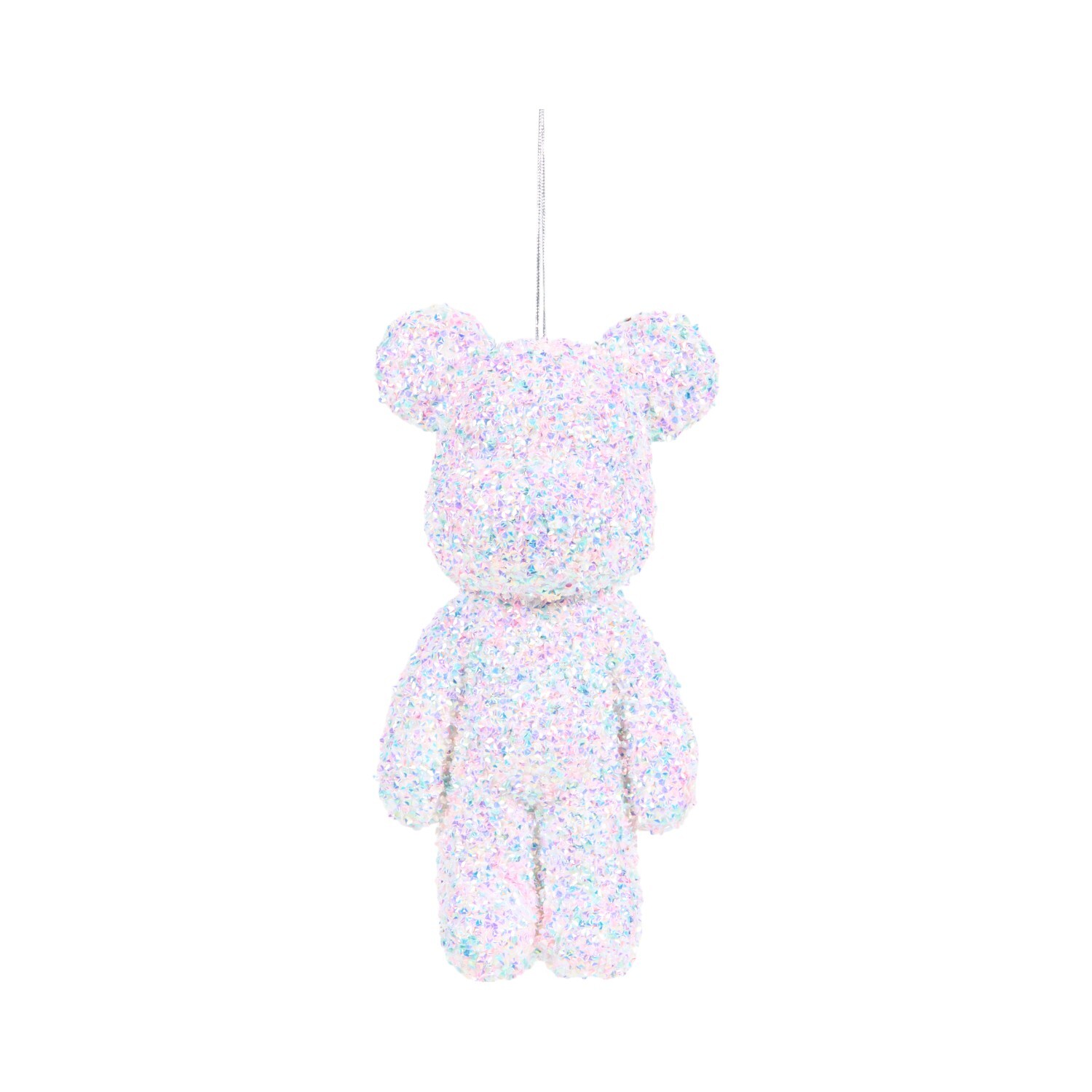 Glitter Bear DecorationMulticolour Image 1