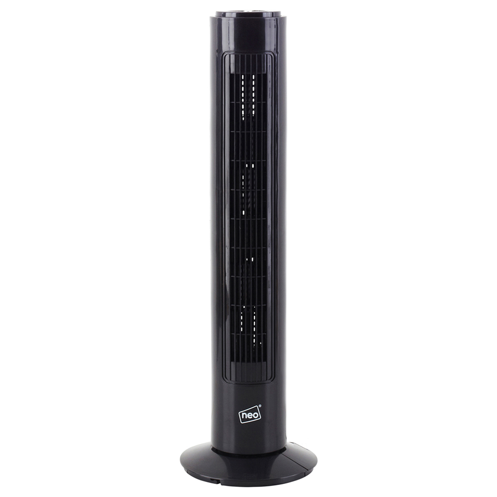 Neo Black Free Standing Tower Fan 29 inch Image 1