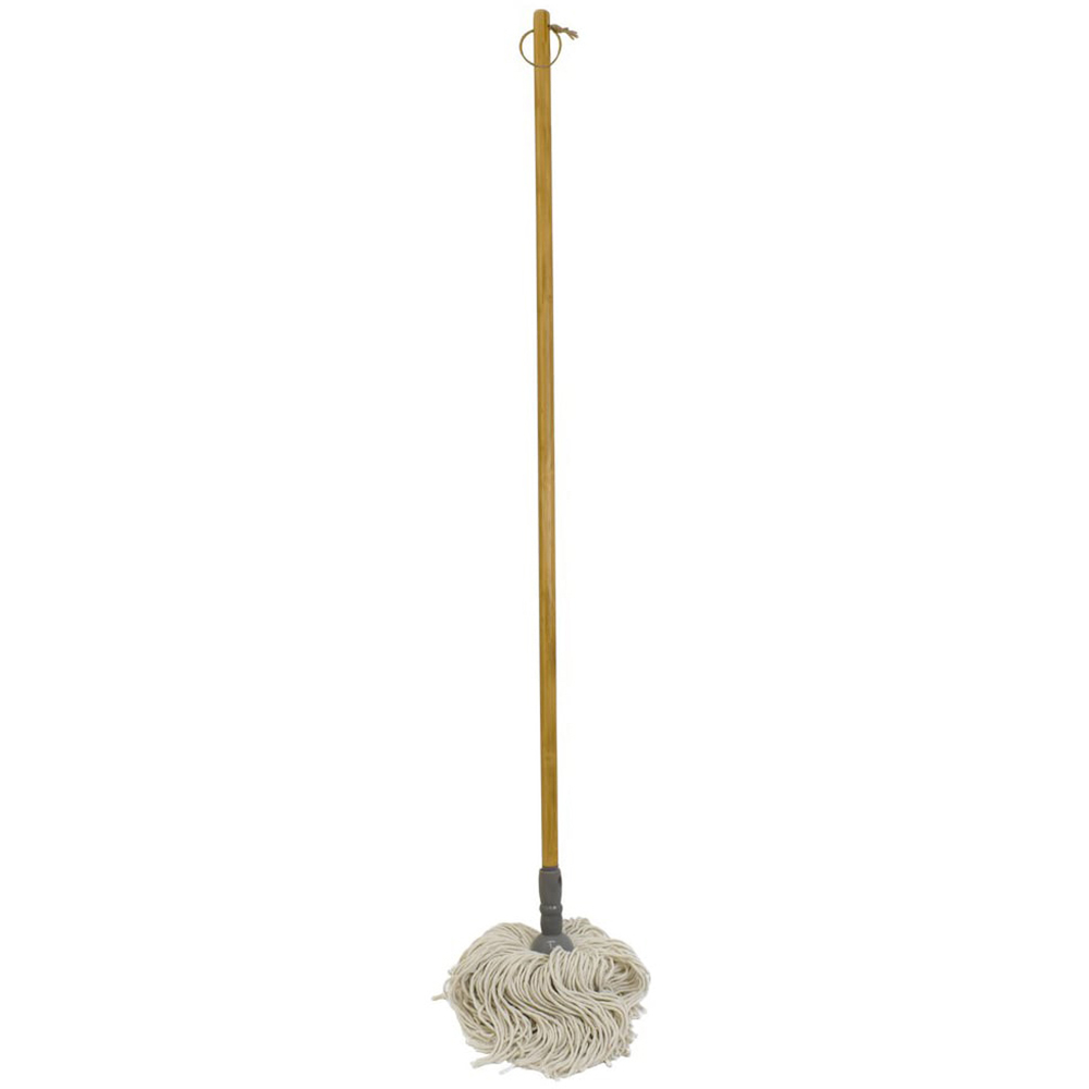 JVL Bamboo Cotton Mop Image 1