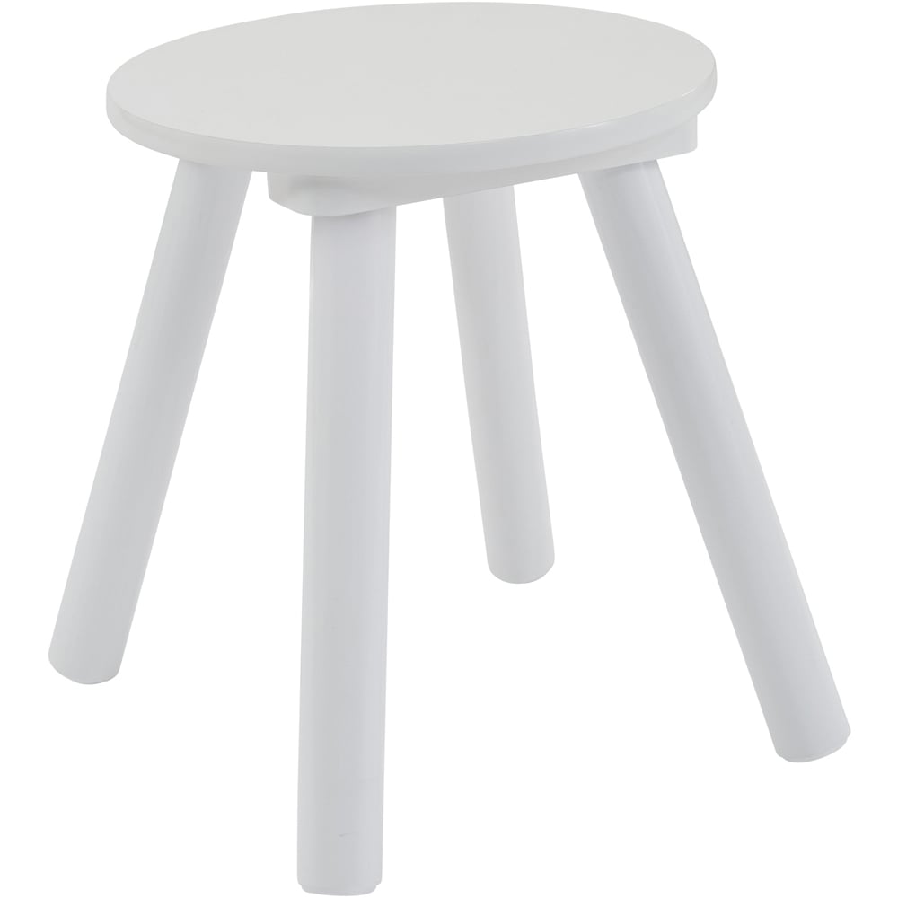 Liberty House Toys Kids White Dressing Table and Stool Set Image 5
