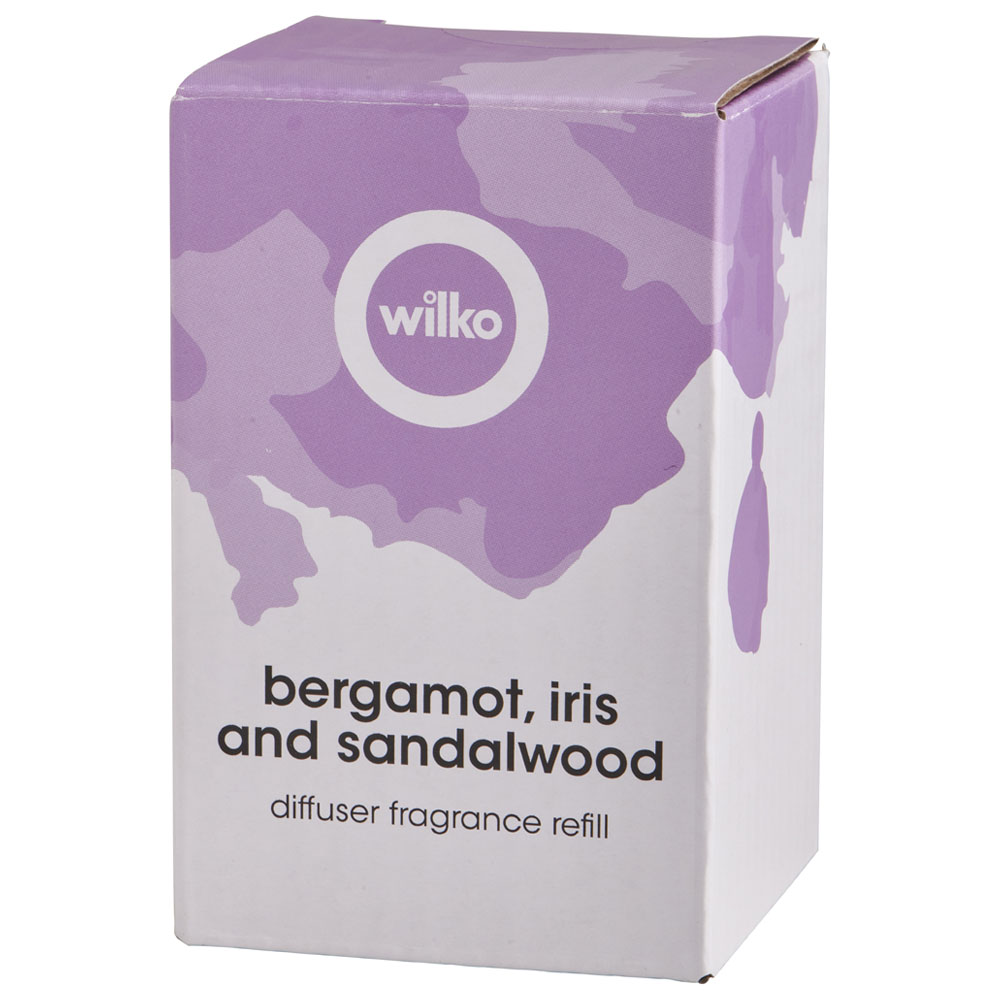 Wilko Bergamot Iris and Sandalwood Diffuser Refill   Image 3