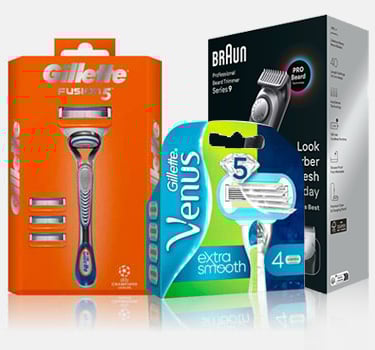 razors and hair removals
