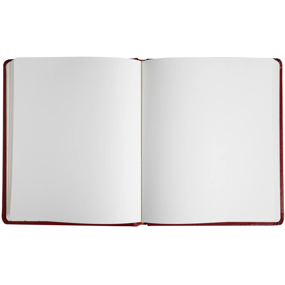 Exacompta Red Leather Livre D or Guest book with French cover and Gold Edges 140 Pages Image 4