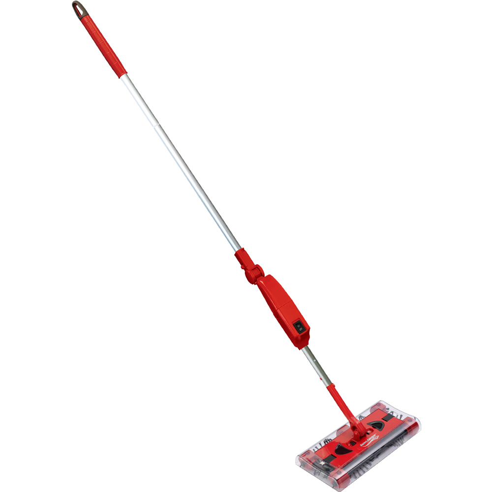 JML A000955 Red Swivel Battery Powered Sweeper Image 1