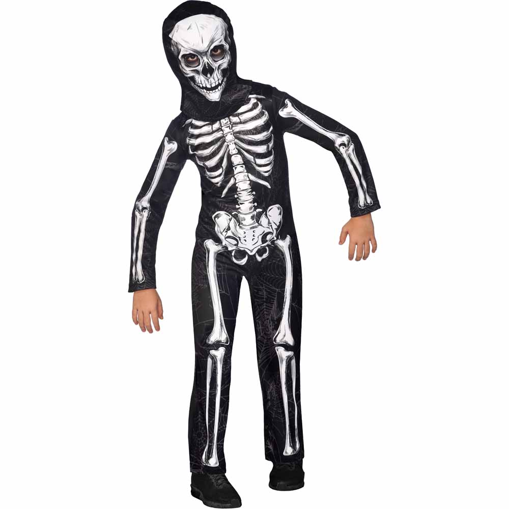 Wilko Skeleton Suit 7-8 Image 1