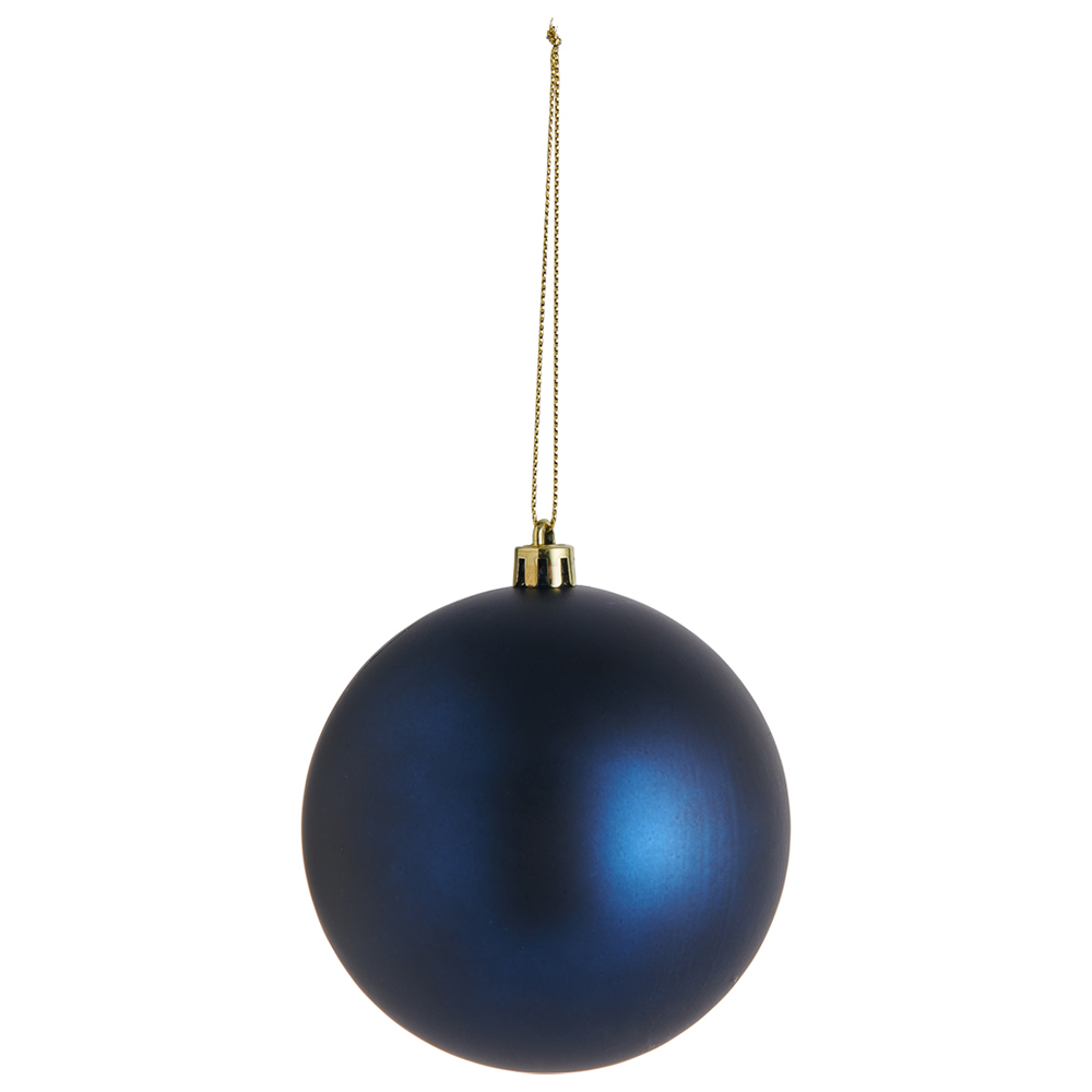 Wilko 100mm Majestic Baubles 7 Pack Image 7