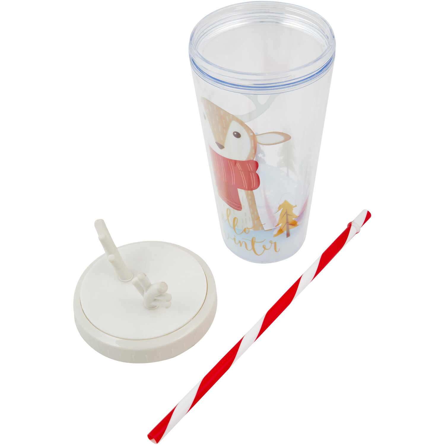 Christmas Reindeer Tumbler Image 4