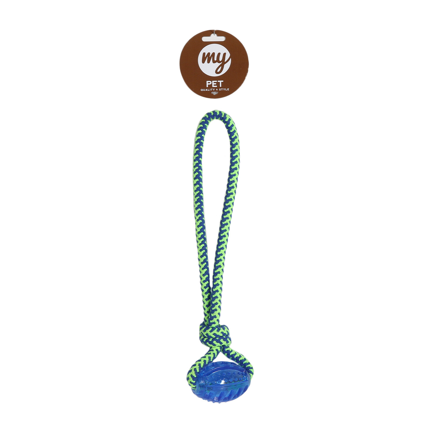 Rope and TPR Ball Dog Toy Image 4