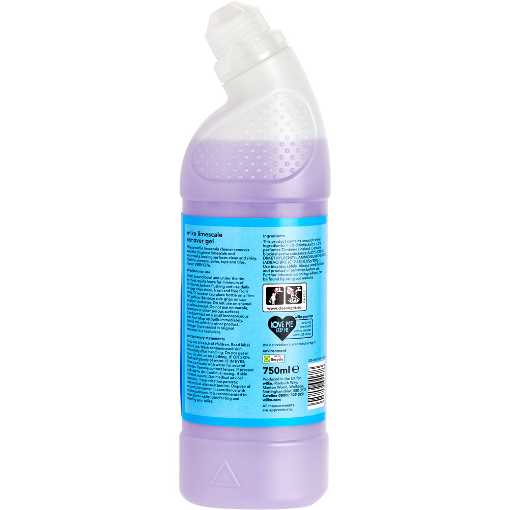 Wilko Limescale Remover Gel 750ml Wilko