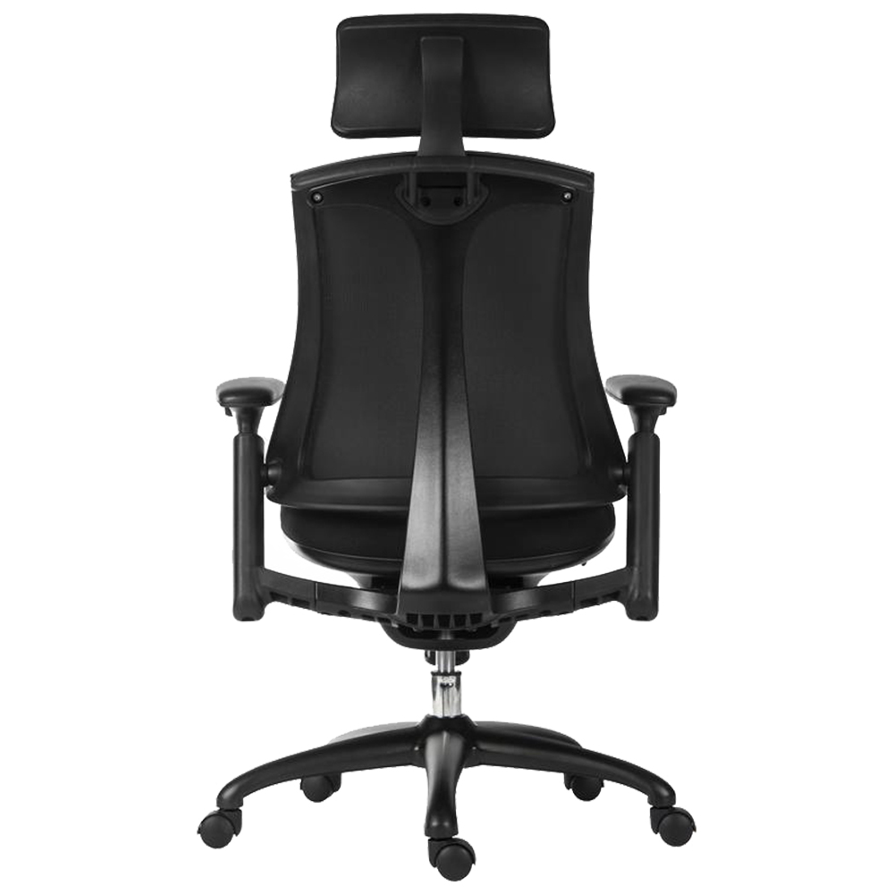 Teknik Rapport Black Mesh Swivel Office Chair Image 4