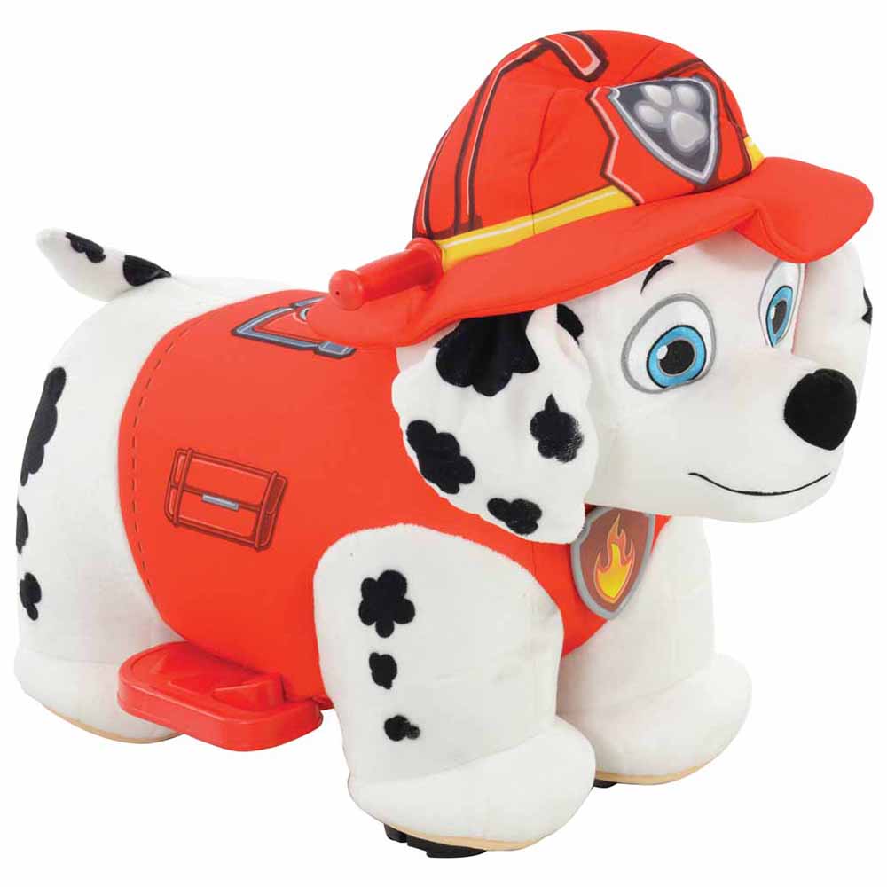 Paw Patrol 6v Plush Ride-on - Marshall Image 1