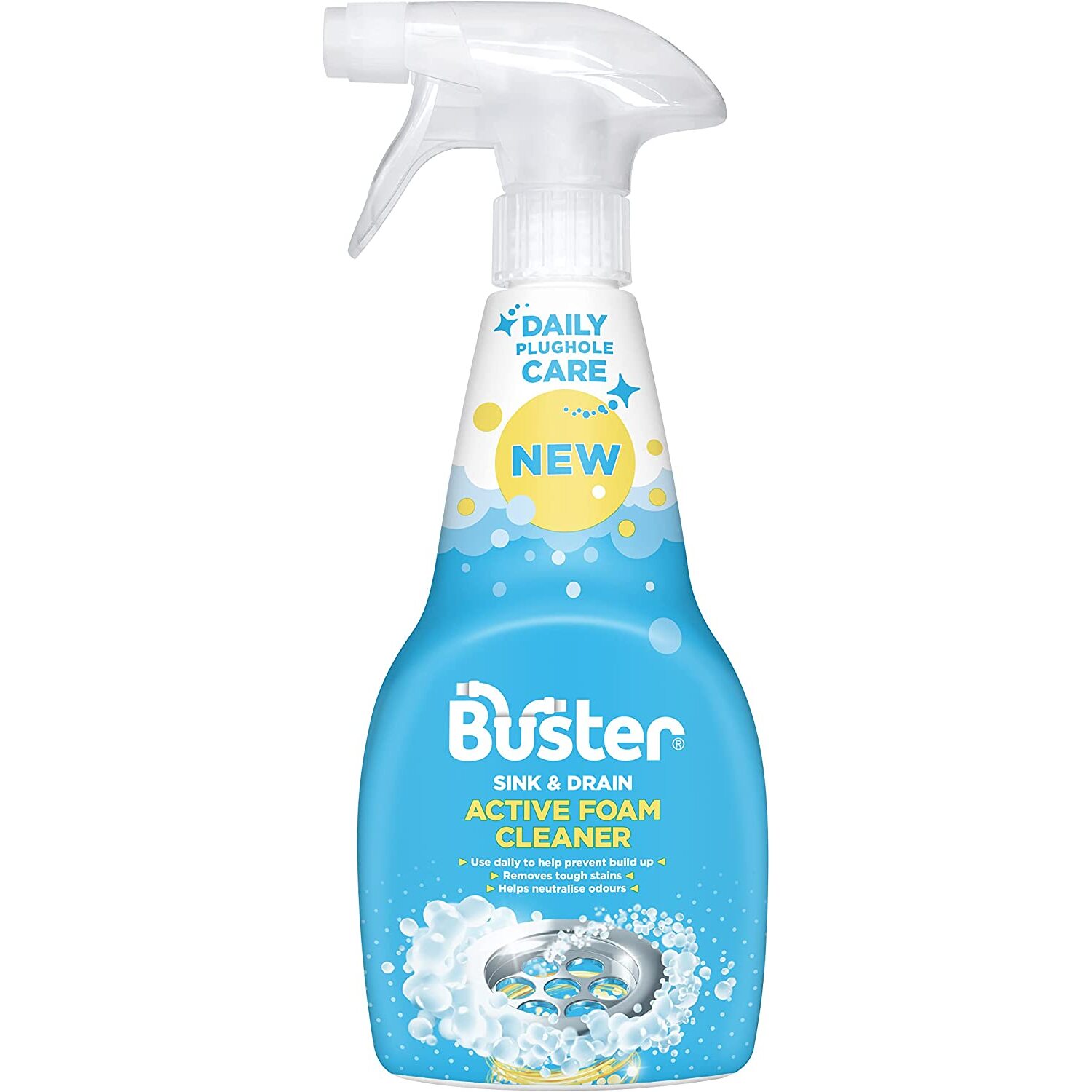 Buster Sink and Drain Active Foam Cleaner 500ml Image