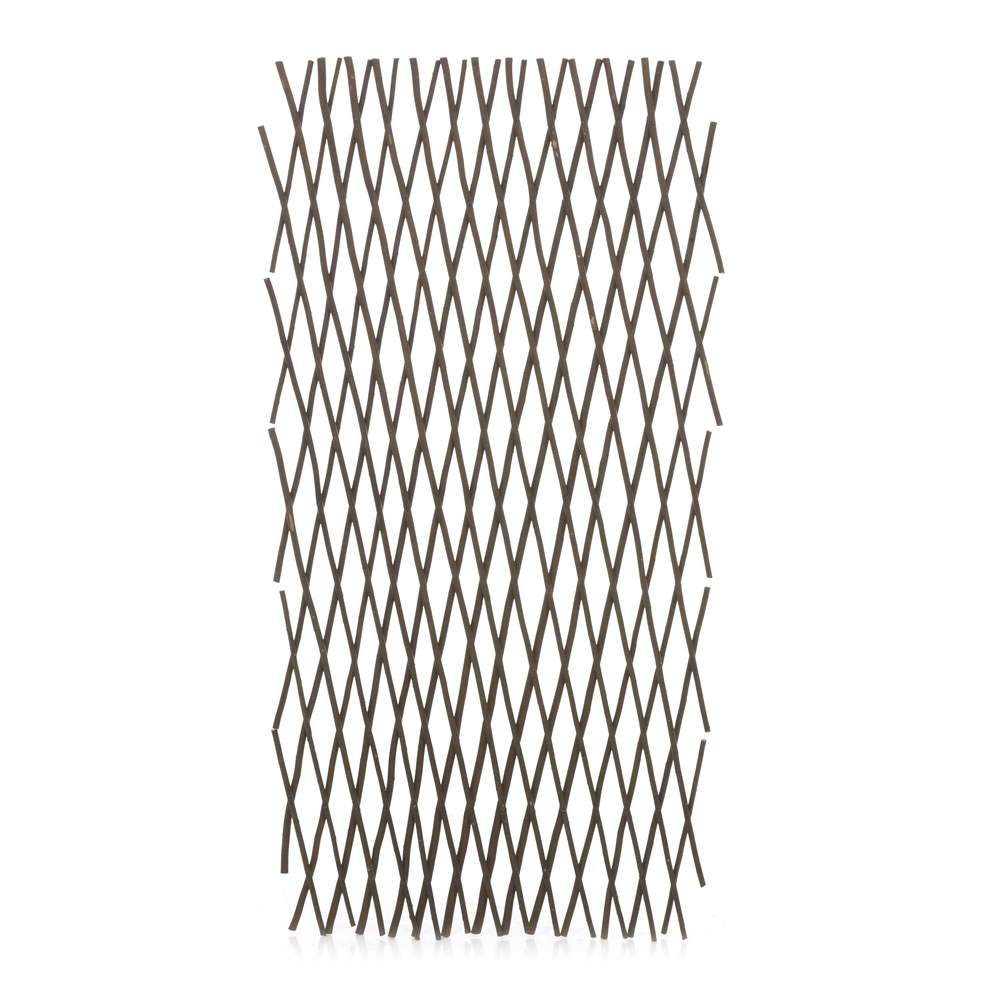 Wilko Expanding Willow Trellis 180cm x 90cm Image