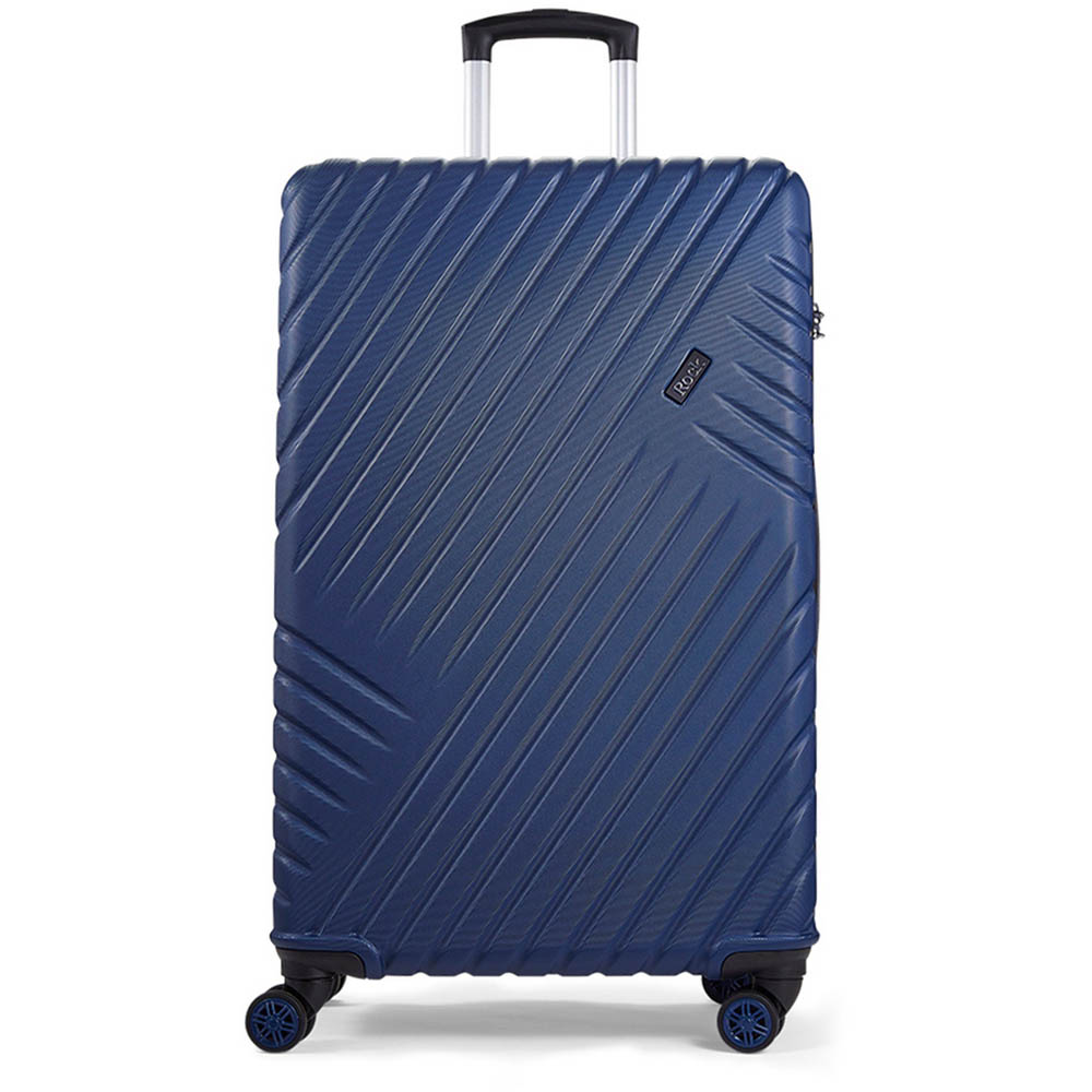 Rock Santiago Large Navy Hardshell Suitcase Image 2