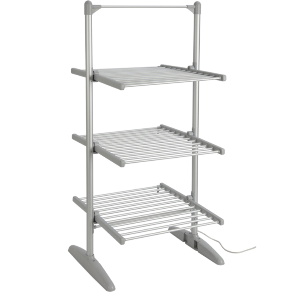 Groundlevel 3 Tier Heated Clothes Airer Image 1