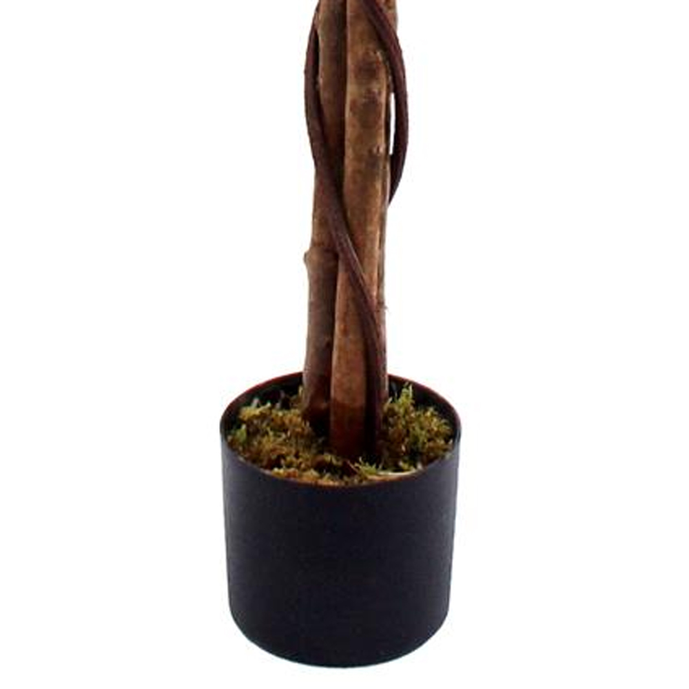 Leaf Pink Flower Bougainvillaea Artificial Tree in Pot 6ft Image 3
