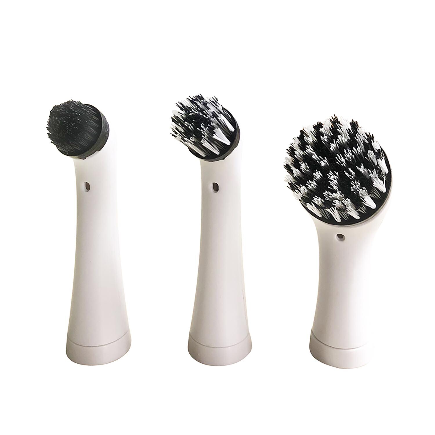 My Home White Electric Cleaning Brush with 4 Heads Image 2