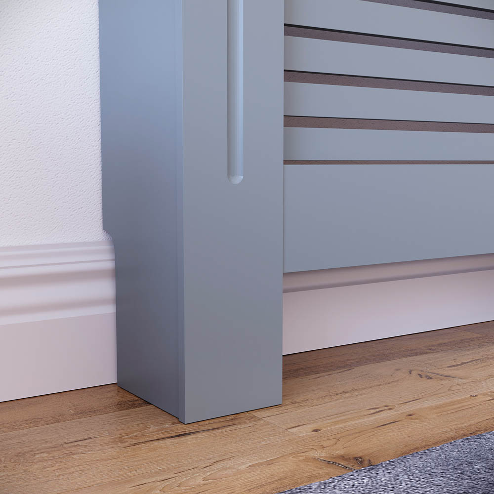 Vida Designs Milton Grey Radiator Cover Large Image 3