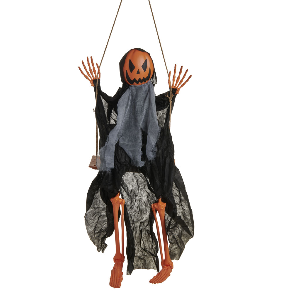 Wilko Swinging Dead Pumpkin Image 1