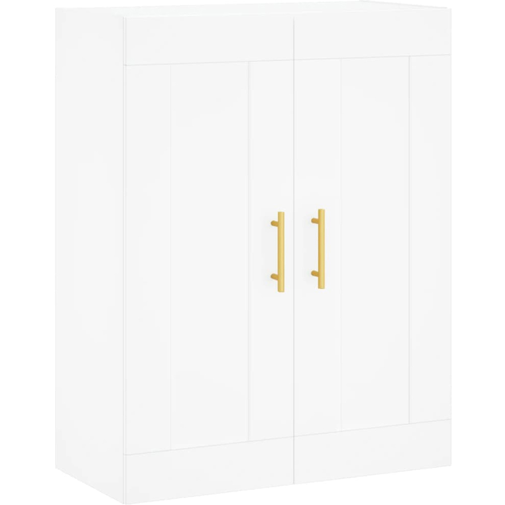 vidaXL 2 Door White Wall Mounted Cabinet Image 2