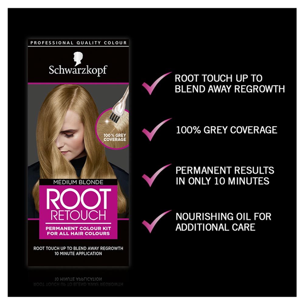 Schwarzkopf Root Kit Medium Blonde Image 2