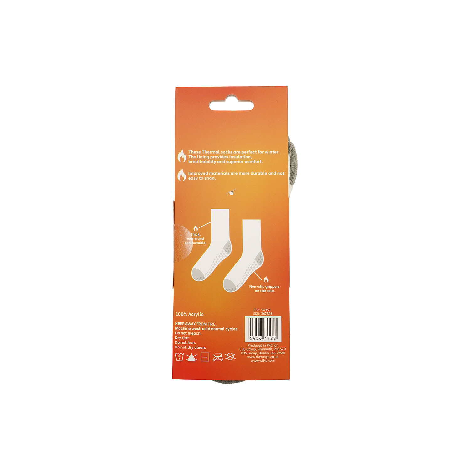 Ladies Thermal Lounge Socks - Multicolour Image 12