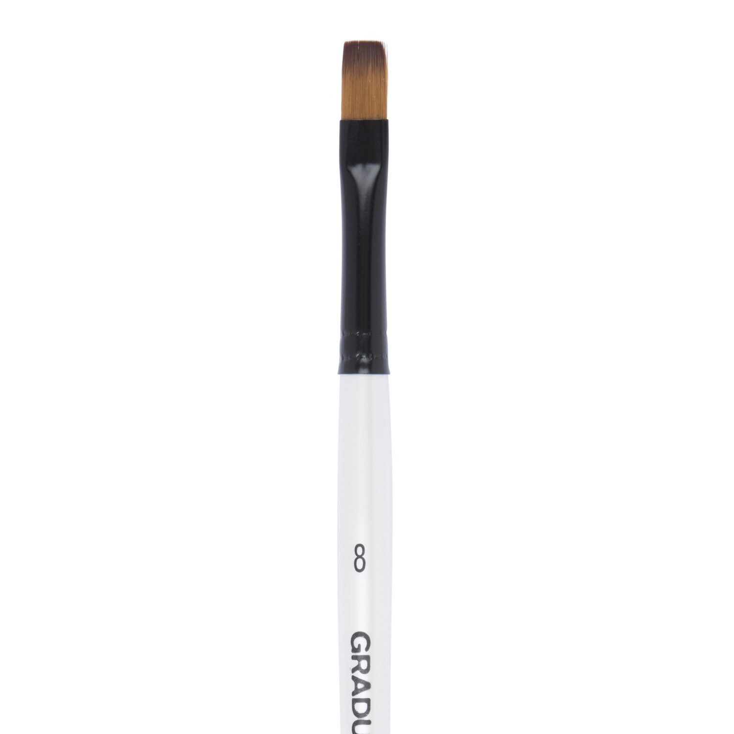 Daler-Rowney Graduate Synthetic Flat Shader Short Handle Brush Image 1