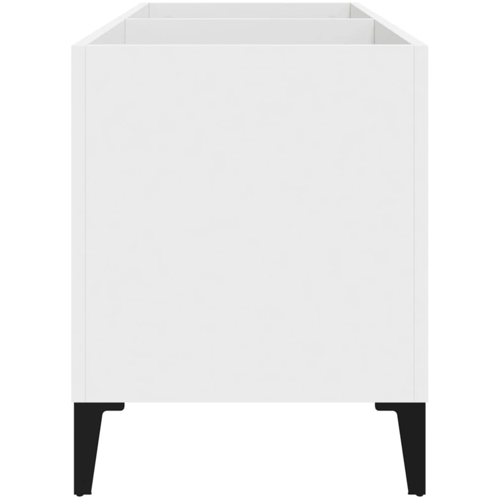 vidaXL White Record Cabinet Image 5
