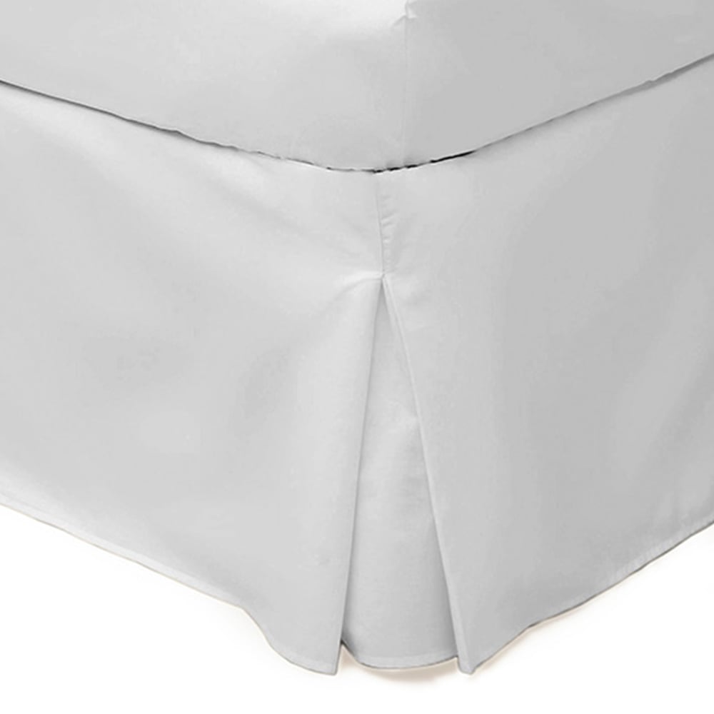 Serene Single White Platform Valance Image 2