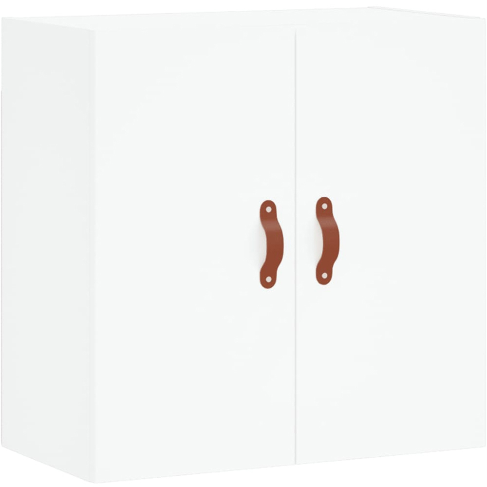 vidaXL 2 Door White Wall Cabinet Image 2