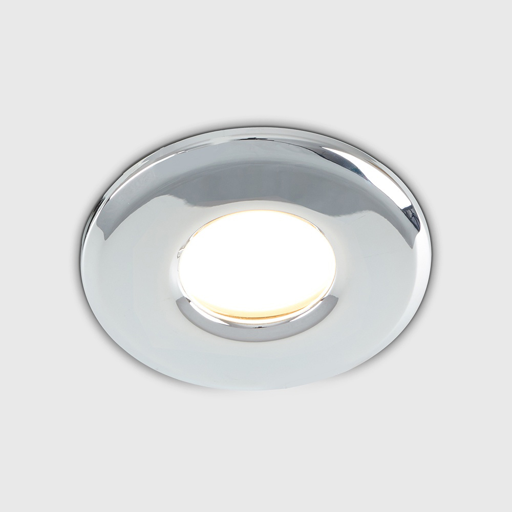 ValueLights Chrome Cool White LED Ceiling Downlight 6 Pack Image 3