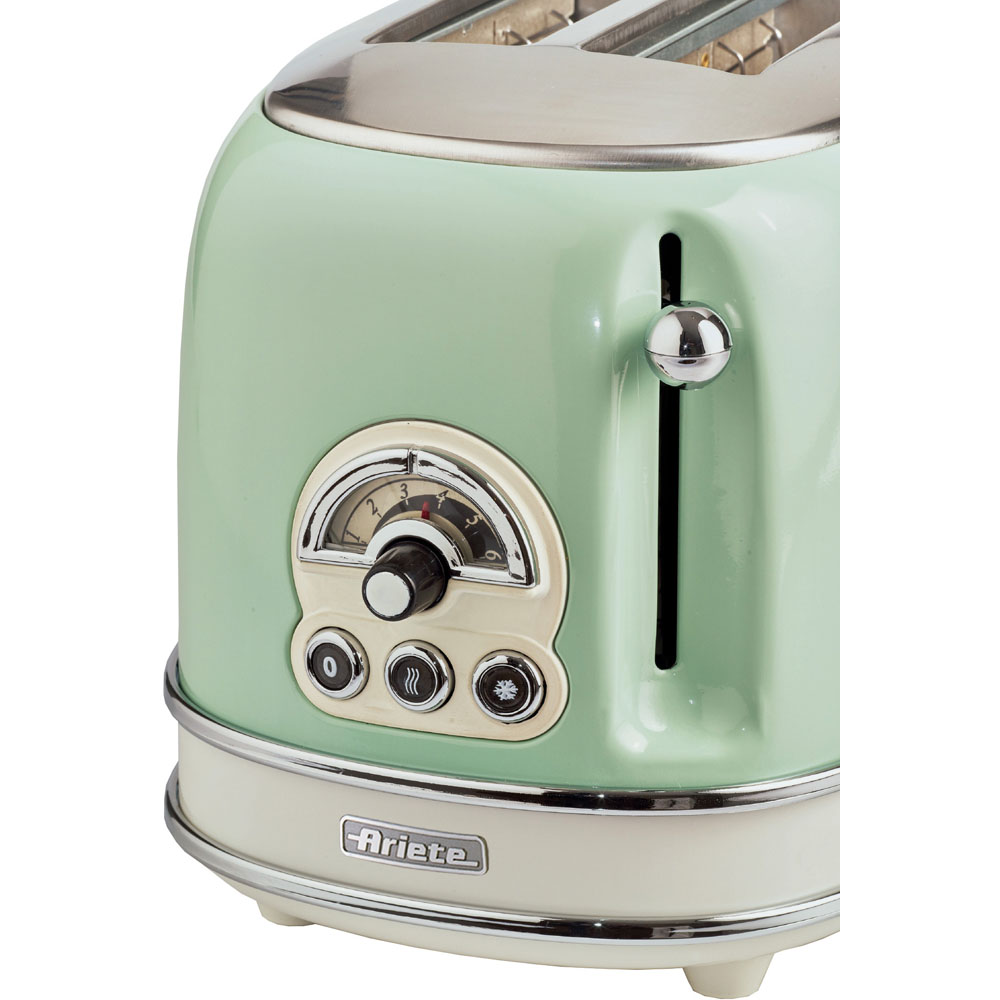 Ariete Green Vintage 2 Slice Toaster Image 3