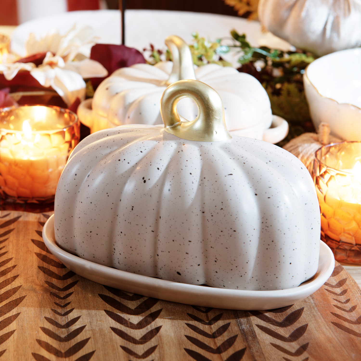 Pumpkin Butter Dish Image 2