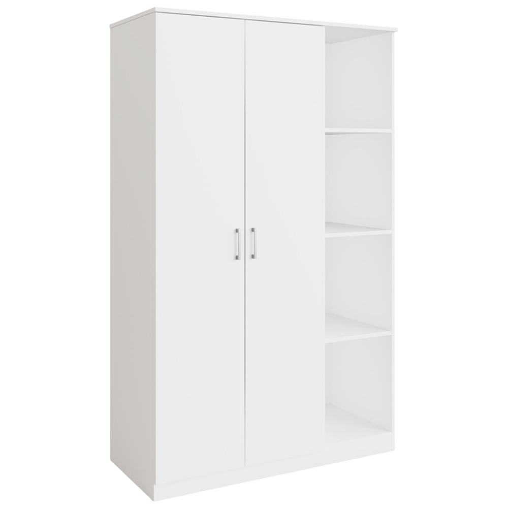 GFW Bailey White 2 Piece Bedroom Furniture Set Image 4