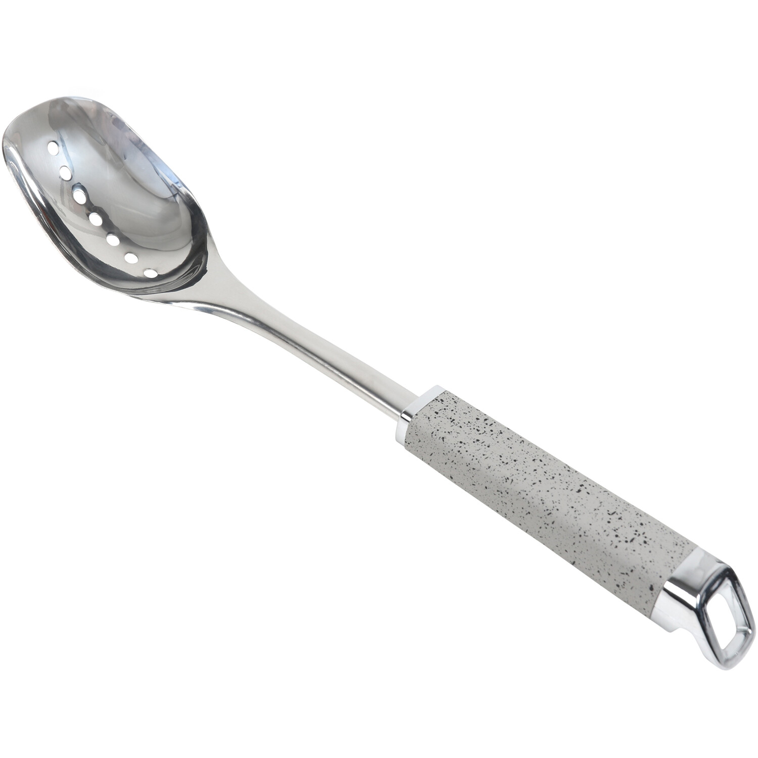Oslo Slotted Spoon - Grey Image 2