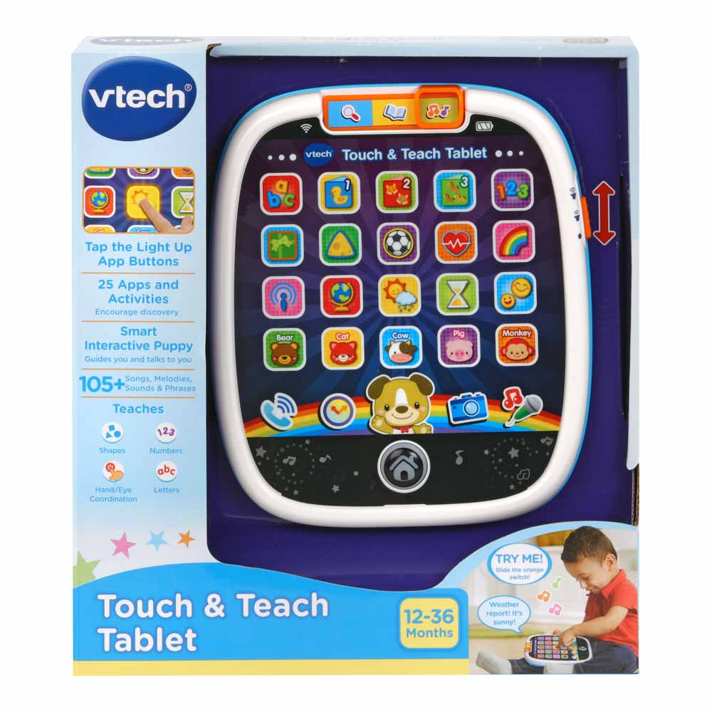 VTech Touch & Teach Tablet Image 1