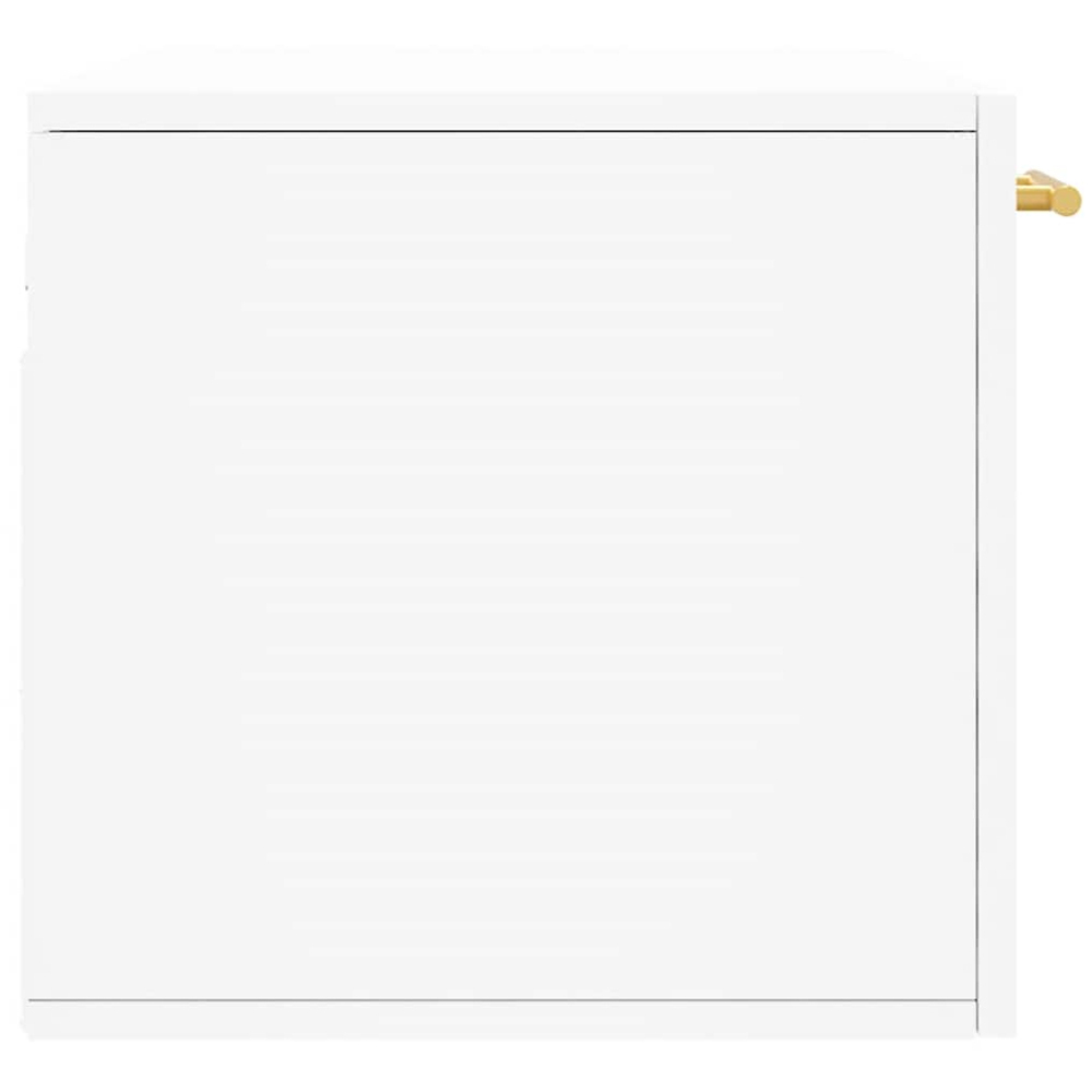 vidaXL 2 Door White Wall Cabinet Image 7