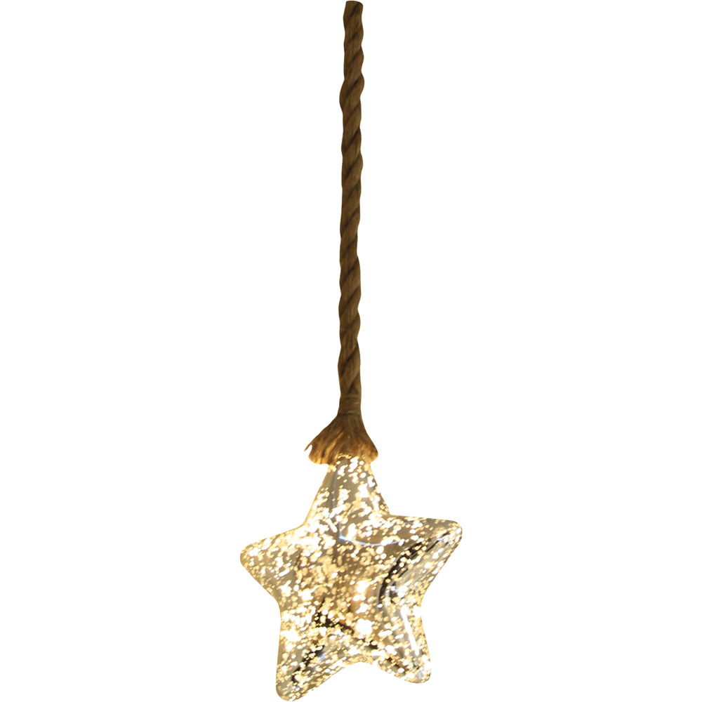 Luxform Star Brown Hemp Rope Light Image 1