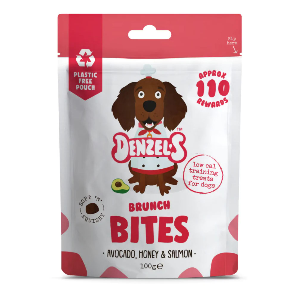Denzel's Brunch Bites Dog Treats 100g Image 1